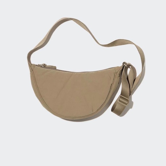 Uniqlo Bags Uniqlo Bag Round Mini Shoulder Bag Beige Poshmark
